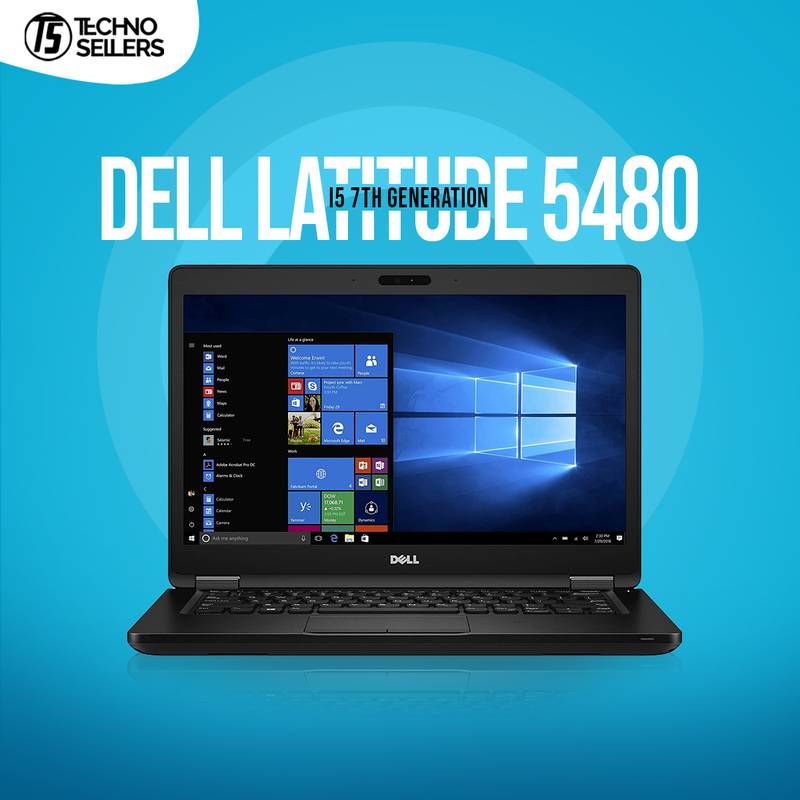Dell Latitude 5480 | I5 7th Gen | 8GB RAM | 256GB SSD