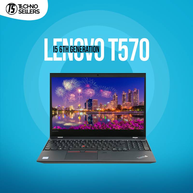 Lenovo T570 ThinkPad | i5 6th Gen | 8GB RAM | 256GB SSD