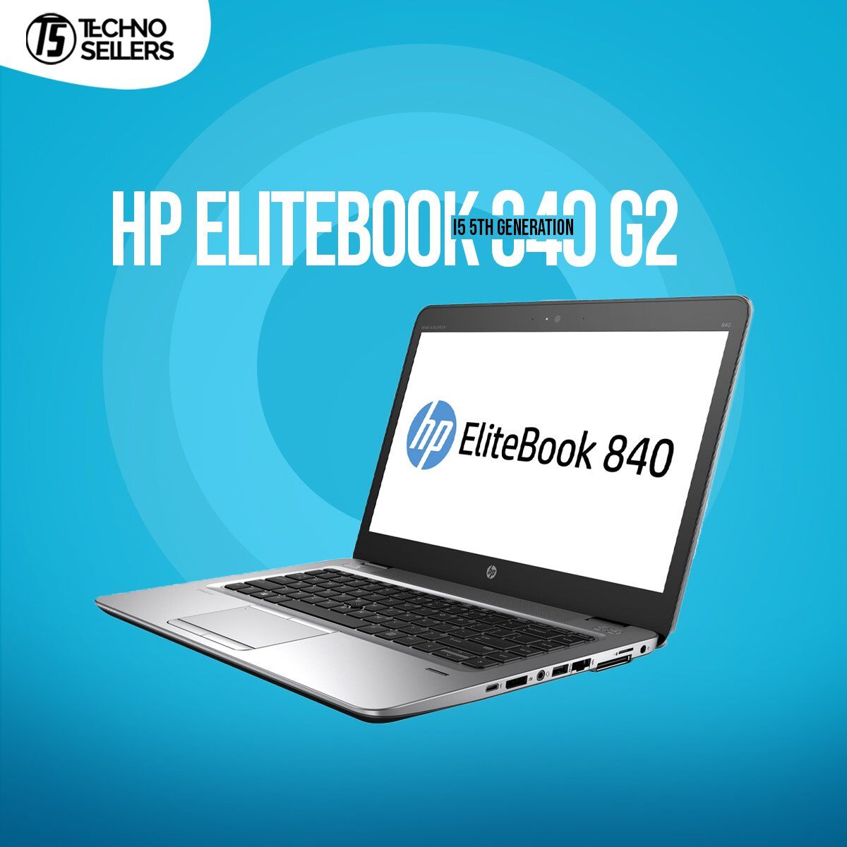 HP Elitebook 840 G2 | I5 5th Gen | 4GB RAM | 128GB SSD